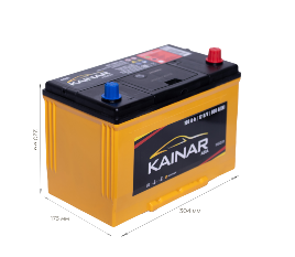 Акумулятор стартерний 6СТ-100 АПЗ (-/+) KAINAR ASIA